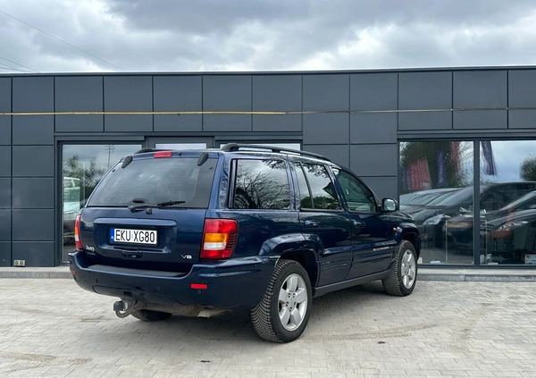 Jeep Grand Cherokee cena 28900 przebieg: 228000, rok produkcji 2004 z Terespol małe 379